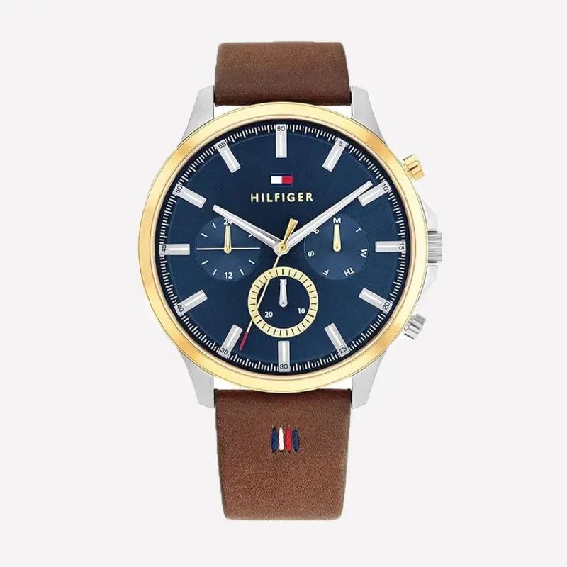 Tommy Hilfiger Ryder Chronograph Blue Dial Men's Watch- 1710496